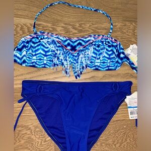 Juniors Hobie 2 piece swimsuit size XL NEW